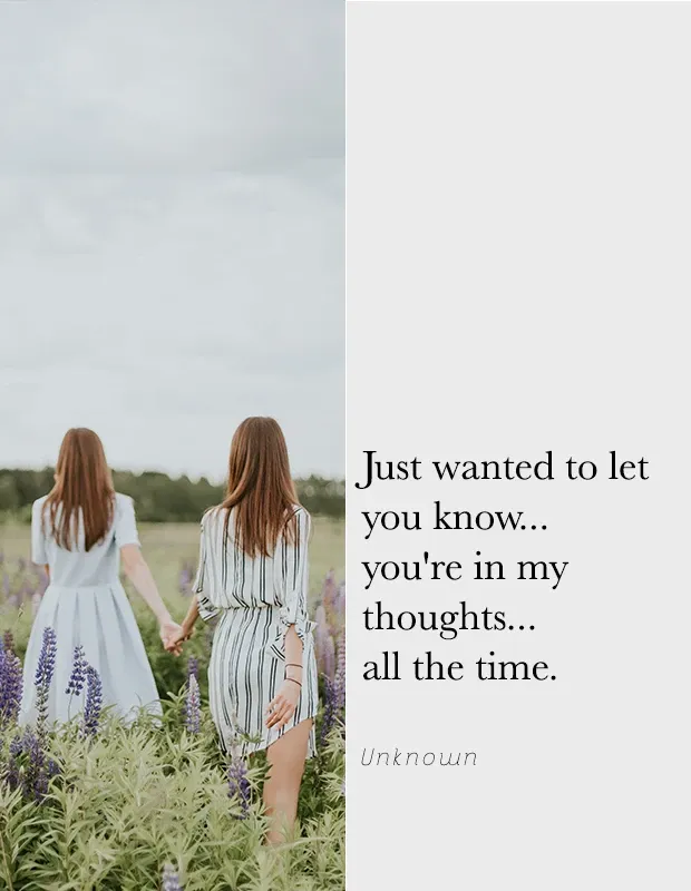 25 ’Thinking Of You’ Quotes To Send To Someone Who Needs A Friend