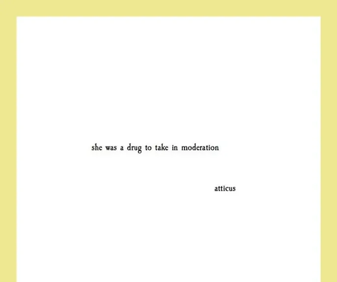 Quotes from Atticus love poetry