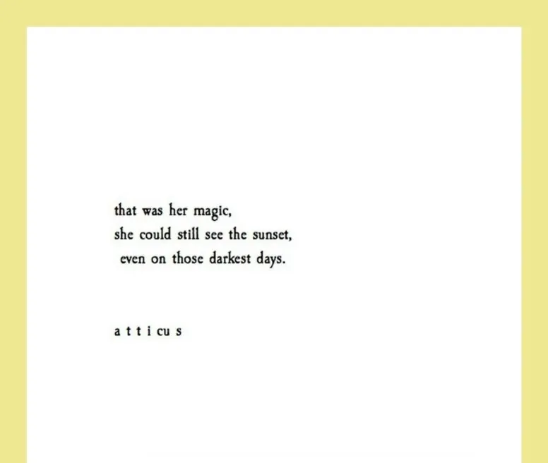 Quotes from Atticus love poetry