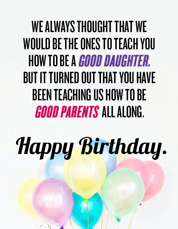 birthday wishes for daughter