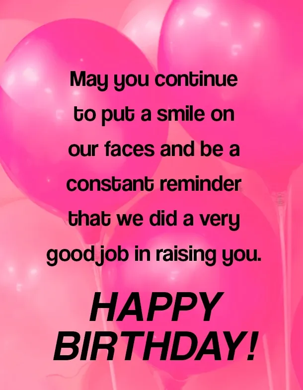 birthday wishes for daughter