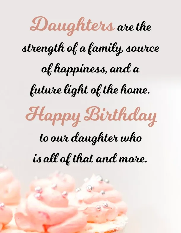 birthday wishes for daughter