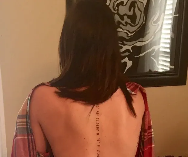 15 Places On Your Body For A Memorable & Unique Coordinate Tattoo