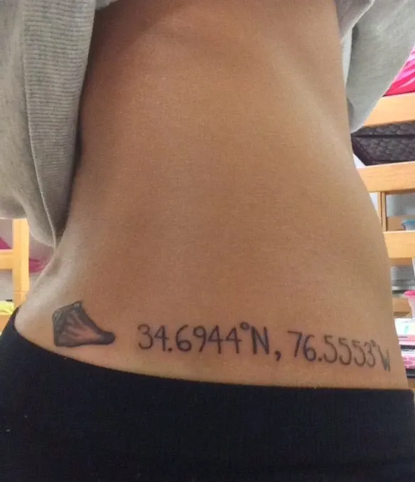 15 Places On Your Body For A Memorable & Unique Coordinate Tattoo