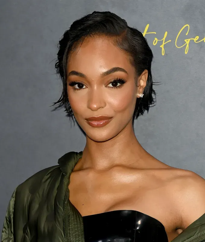 bixie haircut a photo of jourdan dunn rocking a sleek bixie' fetchpriority='auto' title='The Bixie Cut Is Trending This Fall—Here’s Everything You Need to Know According to Hairstylists
