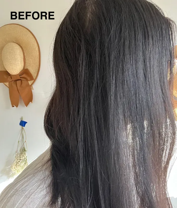 kristin ess+ review: mw before' title='4 Editors with Different Hair Types Put the New Kristin Ess+ Product Line to the Test