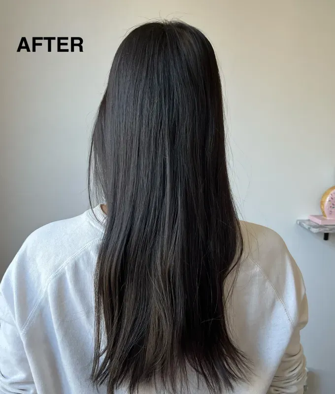 kristin ess+ review: mw after' title='4 Editors with Different Hair Types Put the New Kristin Ess+ Product Line to the Test