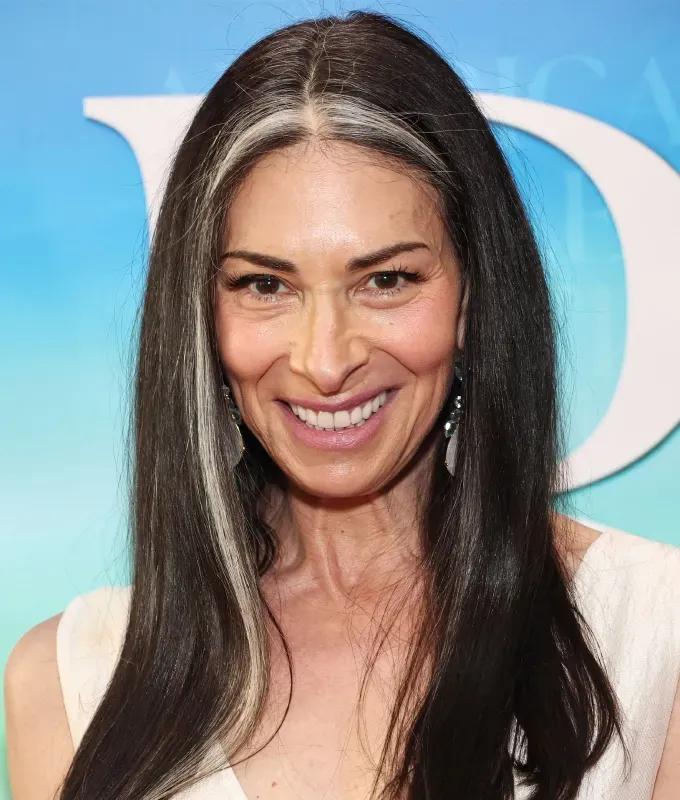 gray blending for dark hair money piece' title='How to Achieve Gray Blending for Dark Hair According to Hairstylists