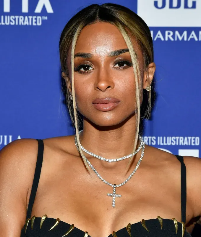 silk press hairstyles a photo of ciara rocking money pieces' fetchpriority='auto' title='18 Silk Press Hairstyles to Elevate Your Silky Smooth Blowout