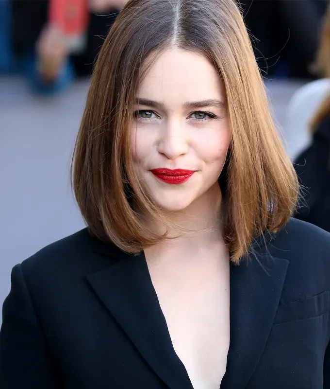 long bob haircut Middle Parted Lob' fetchpriority='auto' title='44 Long Bob Haircut Ideas for Any Face Shape According to Celeb Stylists