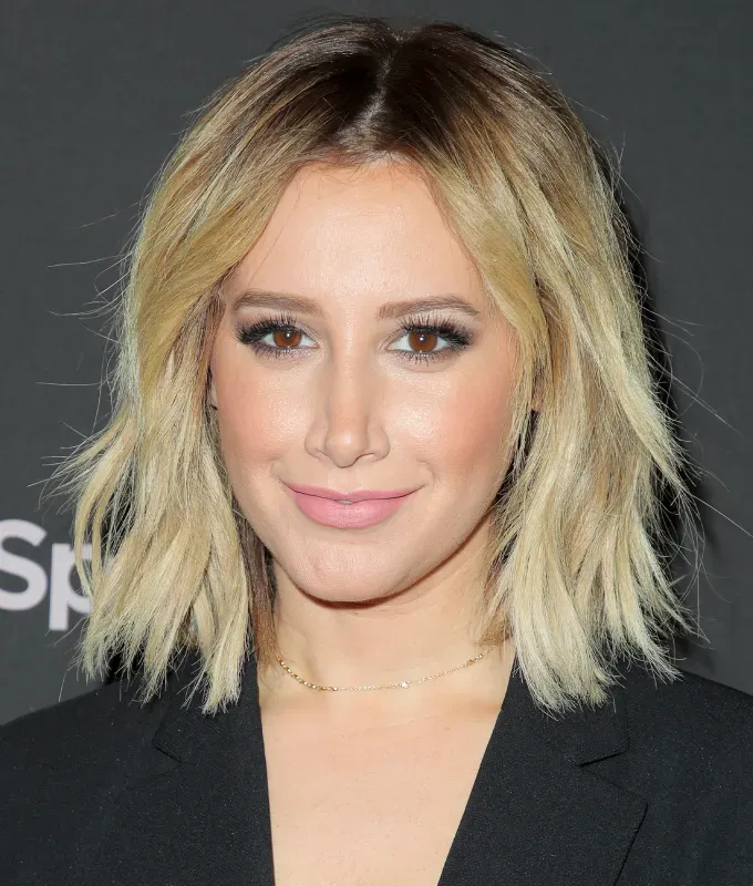 long bob haircut: Lion’s Mane Long Bob ashley tisdale' fetchpriority='auto' title='44 Long Bob Haircut Ideas for Any Face Shape According to Celeb Stylists