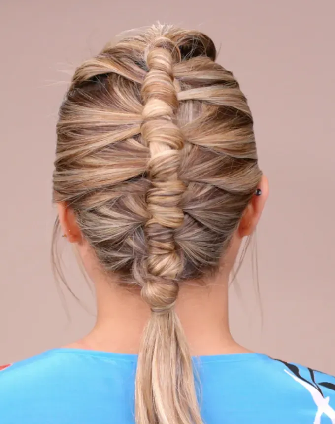 types of braids a photo of a woman’s pipe braid' fetchpriority='auto' title='19 Types of Braids for All Hair Textures Lengths and Types