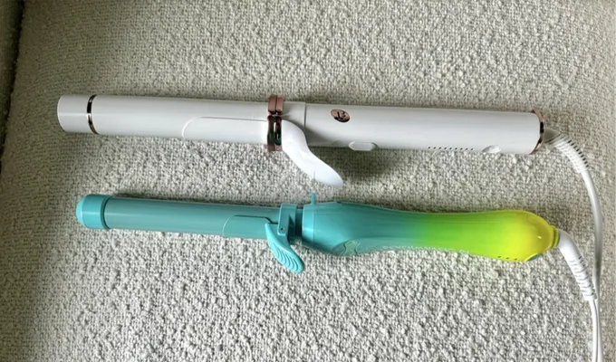 beachwaver vs t3 curlwrap review product shots' fetchpriority='auto' title='The T3 CurlWrap vs. The Beachwaver: I Put These Two Self-Curling Irons to the Test