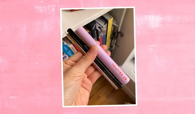 what is puppy eyeliner: mascara gel eyeliner and makeup brush tools' fetchpriority='auto' title='What Is Puppy Eyeliner? How to Get the K-Beauty Look in 3 Steps