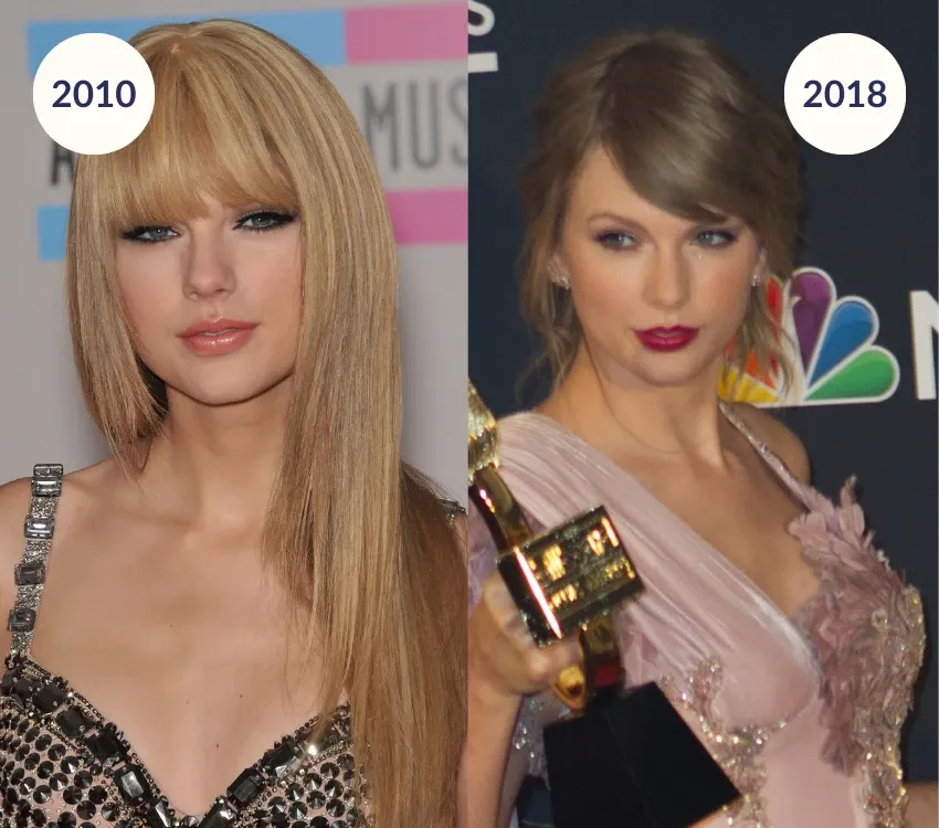 Warum jeder denkt, Taylor Swift hätte eine Brustkorrektur