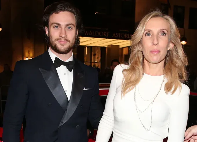 Aaron Taylor-Johnson and his wife director Sam Taylor-Johnson' fetchpriority='auto' title='Aaron Taylor-Johnson’s Wife: Everything to Know About British Director Sam Taylor-Johnson