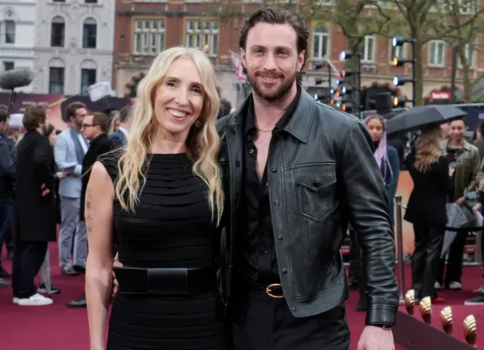 Sam Taylor-Johnson and Aaron Taylor-Johnson' fetchpriority='auto' title='Aaron Taylor-Johnson’s Wife: Everything to Know About British Director Sam Taylor-Johnson
