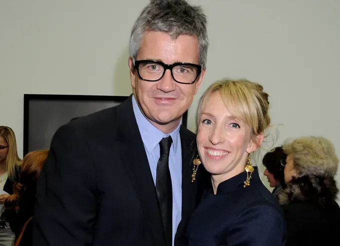 jay jopling and sam taylor' fetchpriority='auto' title='Aaron Taylor-Johnson’s Wife: Everything to Know About British Director Sam Taylor-Johnson