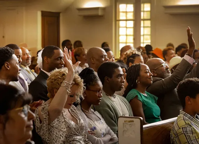 Glenn Close' fetchpriority='auto' title='Fans of ‘The Exorcist’ Will Love Netflix’s Terrifying New Horror Film ’The Deliverance’