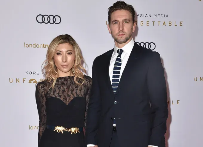 Dichen Lachman husband Maximilian Osinski' fetchpriority='auto' title='Who Is ’Severance’ Star Dichen Lachman’s Husband?