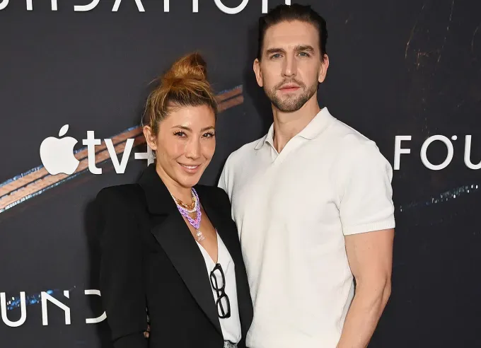 Dichen Lachman husband Maximilian Osinski' fetchpriority='auto' title='Who Is ’Severance’ Star Dichen Lachman’s Husband?