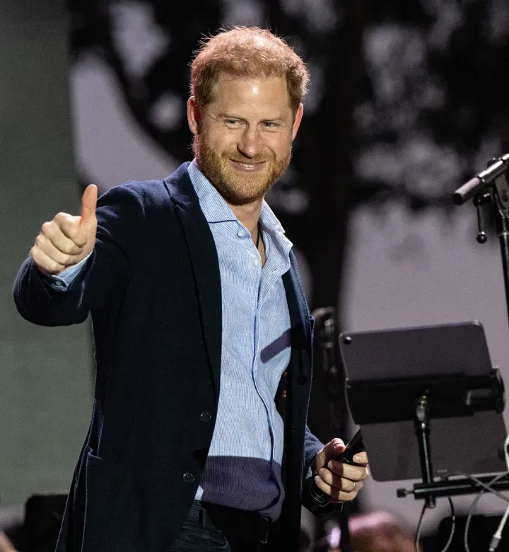 Prinz Harry betritt die Bühne beim Konzert - aber ich kann nicht über seinen Hals hinwegkommen (und seine Verbindung zu William)