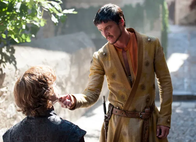 pedro pascal oberyn martell' fetchpriority='auto' title='Hold Up ’Last of Us’ Stars Pedro Pascal and Bella Ramsey Were Both in ’Game of Thrones’?!
