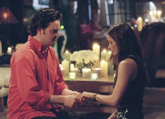 best tv couples monica and chandler' fetchpriority='auto' title='The 55 Best TV Couples of All Time Including ‘Stranger Things’ ‘The Office’ & More