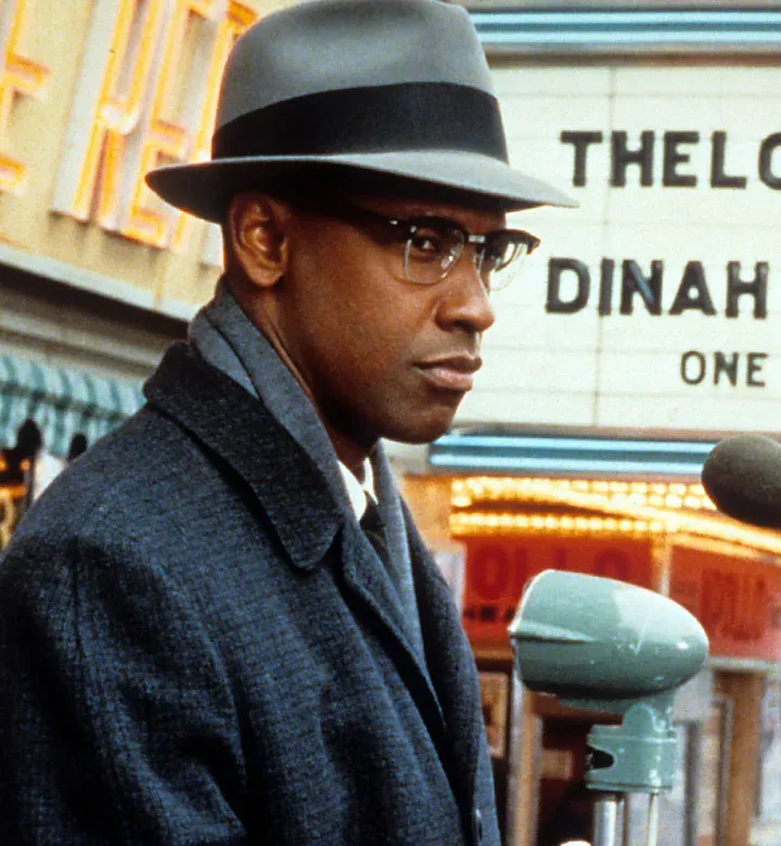 Denzel Washington in Malcolm X' fetchpriority='high' title='35 of the Best Denzel Washington Movies Ranked by a Superfan