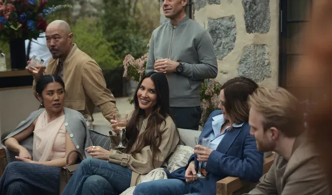 Olivia Munn in Your Friends & Neighbors now streaming on Apple TV+.' fetchpriority='auto' title='’Your Friends & Neighbors’ Is ’The White Lotus’ But in the Suburbs—And I Love It So Far