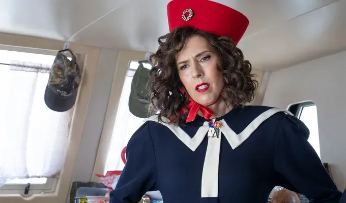 a still from the show righteous gemstones with the actor edi patterson' fetchpriority='auto' title='The #3 Show on HBO Max Features the Single Funniest Character I’ve Seen in Years