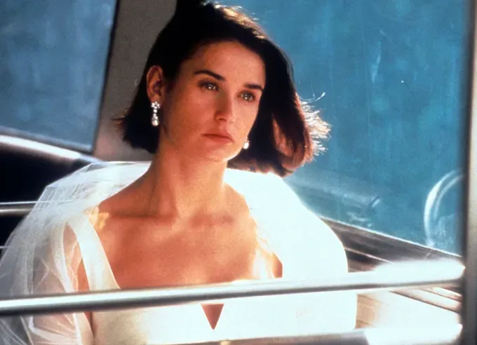 Demi Moore in Indecent Proposal' title='Everything You Need to Know About Demi Moore