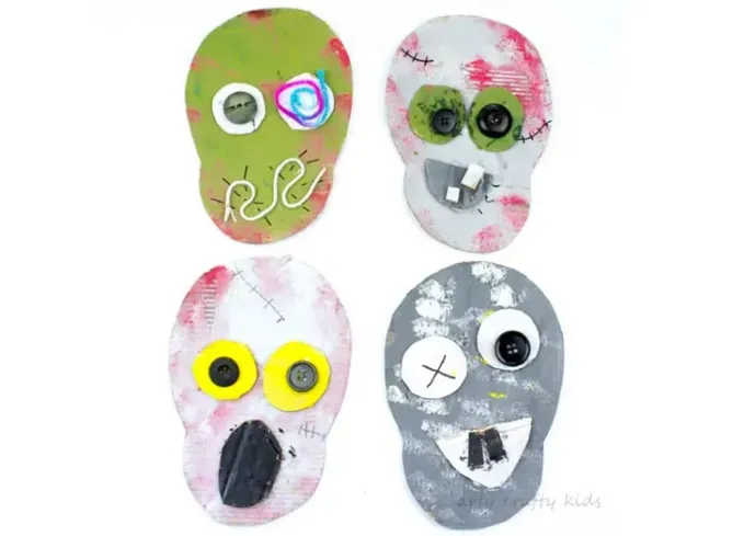 halloween crafts for kids cardboard zombie halloween craft' title='The 75 Best Halloween Crafts for Kids in 2025