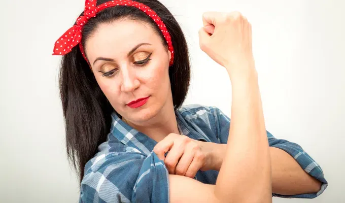 halloween costumes for women: rosie the riveter' fetchpriority='auto' title='80 Creative Halloween Costumes for Women That Will Help You Win Fright Night