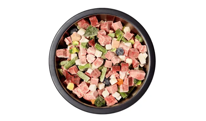 human-grade-dog: a bowl of meav dog food' title='Is Human-Grade Dog Food Worth It? Vets Weigh in on Their 10 Favorite Brands