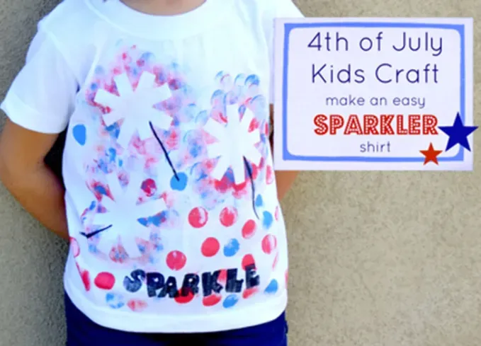 4th of july crafts diy t shirt' title='50 Easy 4th of July Crafts for Kids