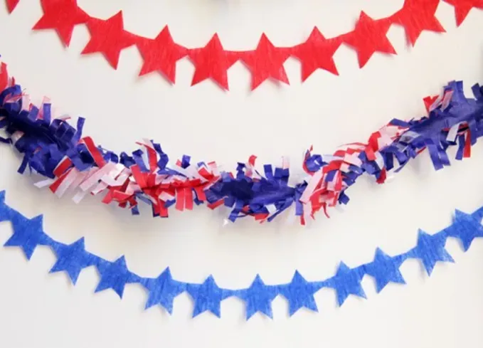 4th of july crafts for kids diy star streamers' title='50 Easy 4th of July Crafts for Kids