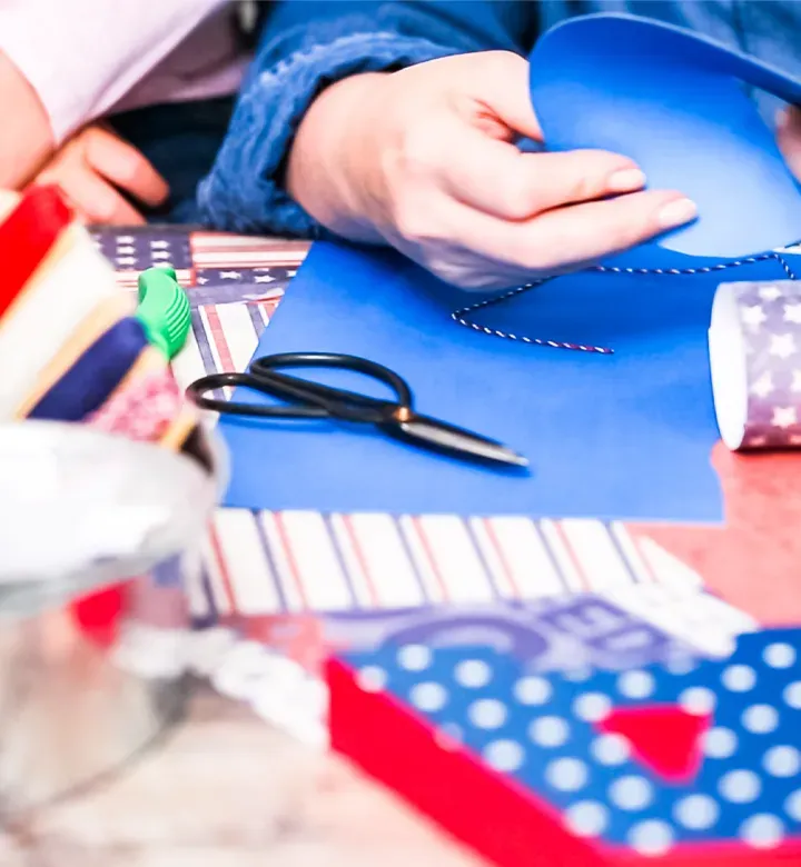 50 helppoa 4. heinäkuuta käsitöitä lapsille