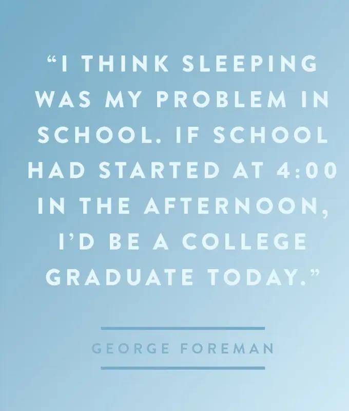 funniest-graduation-quotes-george-foreman' fetchpriority='auto' title='66 Funny Graduation Quotes for the Class of 2025 (Because They Could Use a Laugh)