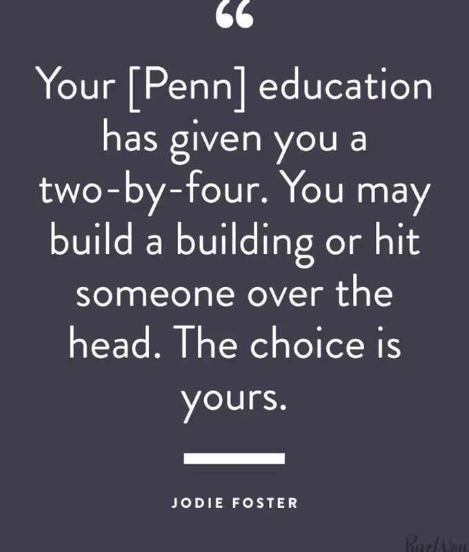 funniest-graduation-quotes-jodie-foster' fetchpriority='auto' title='66 Funny Graduation Quotes for the Class of 2025 (Because They Could Use a Laugh)