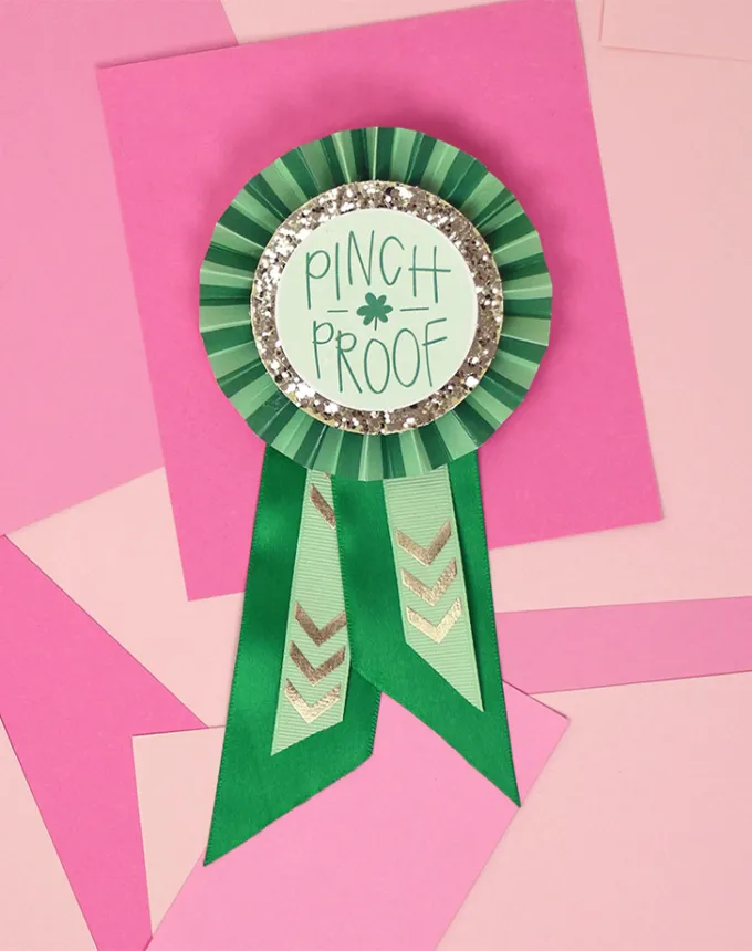 st patricks day crafts for kids pinch proof ribbon' title='30 Fun and Easy St. Patrick’s Day Crafts for Kids