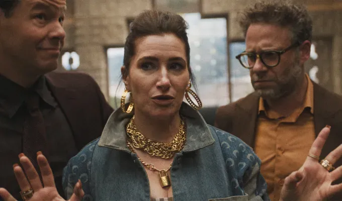 Gen X characteristics: Kathryn Hahn in The Studio' fetchpriority='auto' title='11 Gen X Traits You’ll Totally Recognize If You Grew Up With No Internet and No One Checking On You