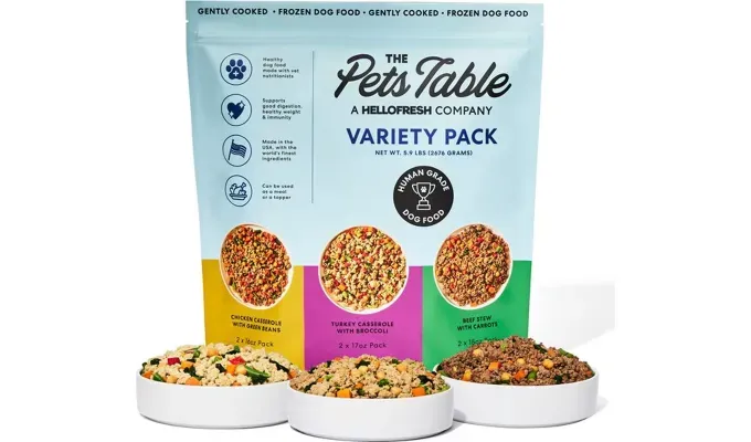 the pets table dog food review variety' title='My Pup Is the Pickiest Eater *Ever*—and Even He Loves The Pets Table Human-Grade Dog Food