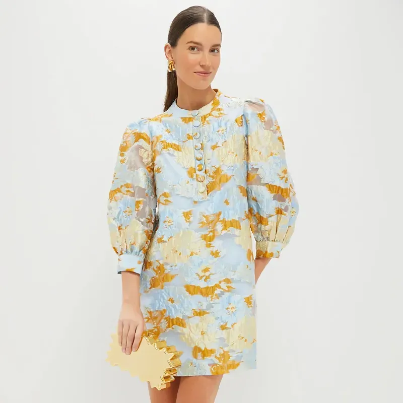 kristen bell style tips for small boobs Tuckernuck Pomander Place Jessamine Jacquard Samantha Dress' title='Kristen Bell Taught Me These 6 Style Tips for Small Boobs That I Now Live By