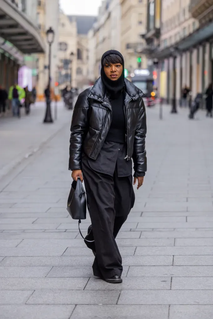 GettyImages 1460098523' title='How to Style a Leather Jacket in 2023 (Plus 1 Outfit to Avoid)