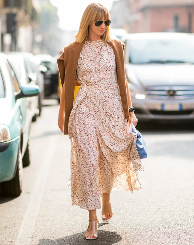 what to wear on a first date dress and sweater' fetchpriority='auto' title='Wondering What to Wear on a First Date? Here Are 14 Outfits to Try