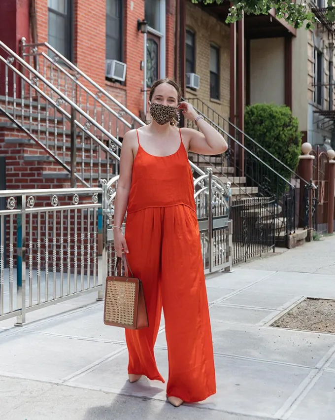 summer outfits grace wearing a silk set' fetchpriority='auto' title='18 Summer Outfits to Wear on Repeat from Now Through Labor Day