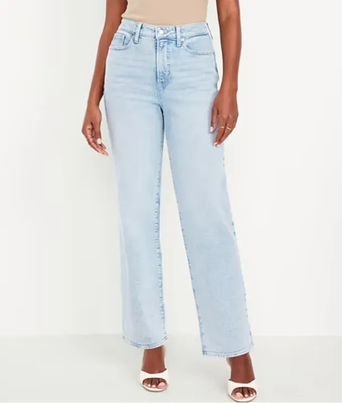 best-jeans-for-big-butts: Old Navy high waisted jeans' title='I Found 15 Pairs of Jeans for Big Butts That Eliminate the Dreaded Waist Gap