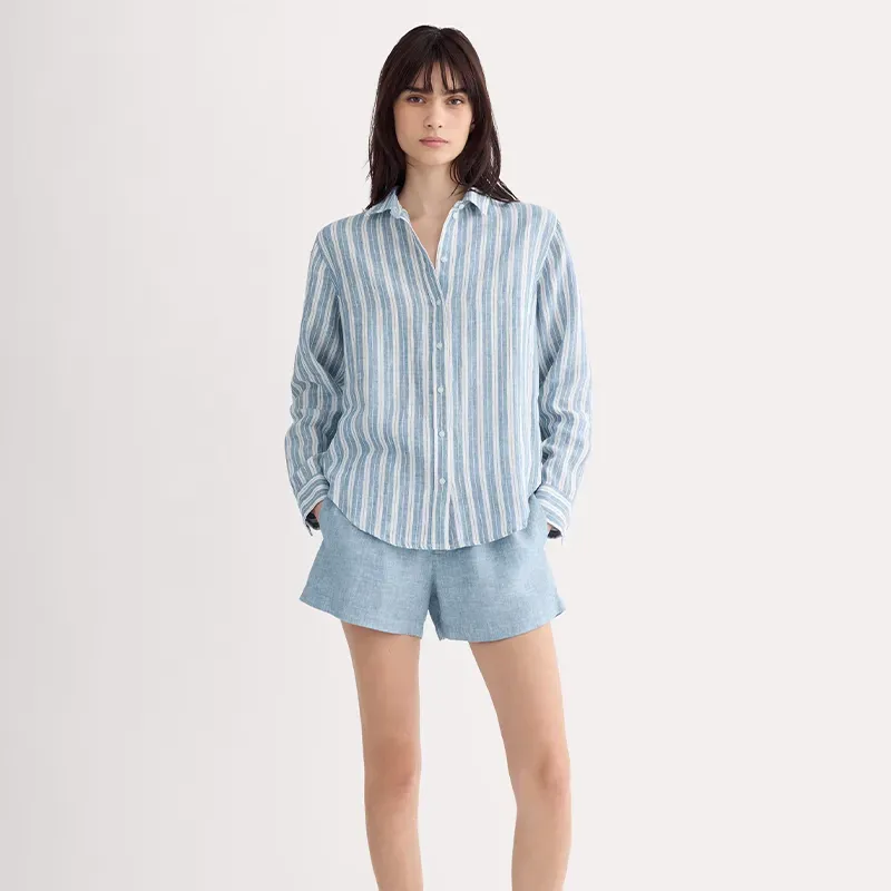 brands like eileen fisher everlane must have shirt' title='17 Brands Like Eileen Fisher to Shop for Timeless Elevated Basics