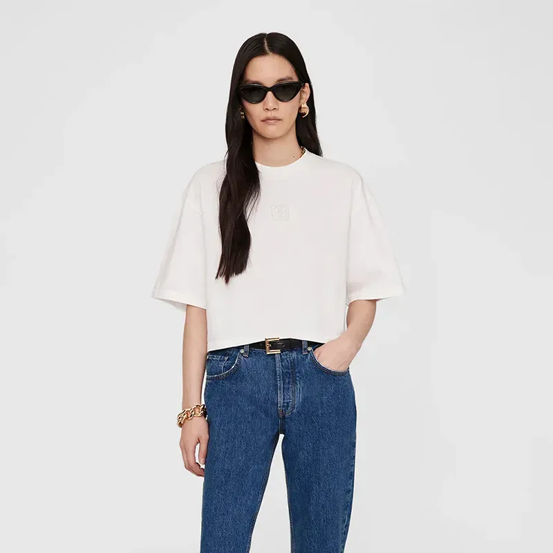 brands like eileen fisher anine bing myers tee' title='17 Brands Like Eileen Fisher to Shop for Timeless Elevated Basics